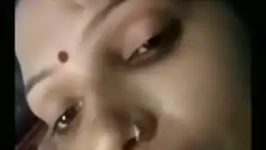 Village lady exposing nipple