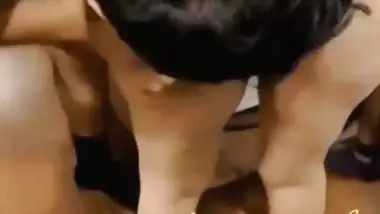 Wife fucks her husband and his friends in an Indian group sex