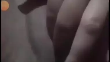 Bhabi fingering on VC