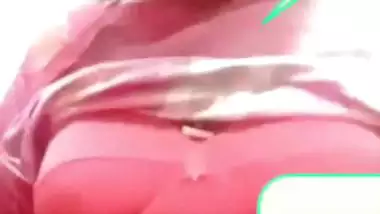 Cheating chubby wife topless viral video calling lover