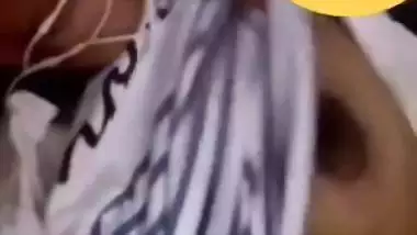 Shy Indian teen nagna video call