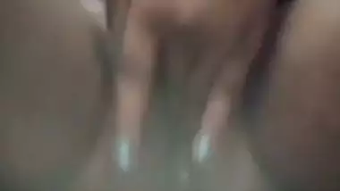 Village girl strips clothes and fingers her pussy heavily