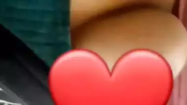 Bangladeshi girl Garima shows round boobs on video call