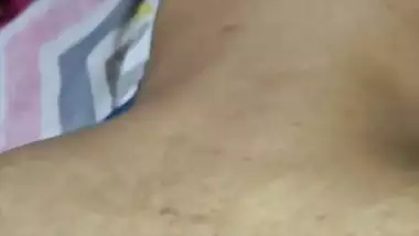 Man bangs a young big ass lady and cums on her