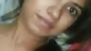 Cute Indian Girl Boob Selfie