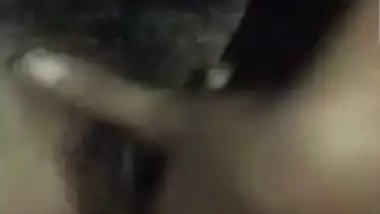 Indian fingering ex-girlfriend video call at night