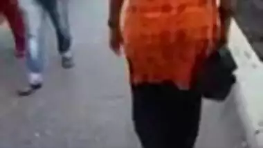 Indian Girl Walking In Slowmotion