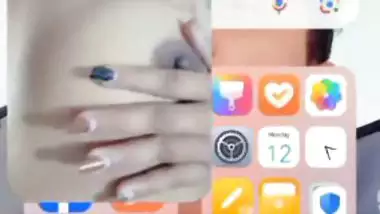 Video call nude show of sexy Indian girlfriend MMS