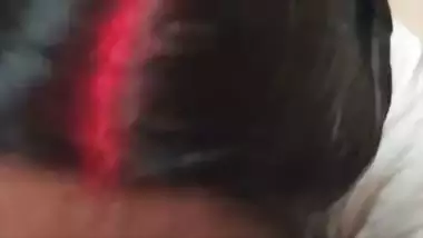 Local village wife blowjob to husband viral POV clip