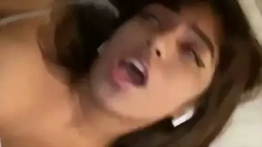 Moaning with fingering by horny Indian girl