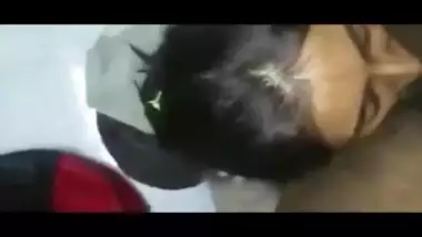 Cute Desi gal polishes XXX rod and sex affair ends with cum on face