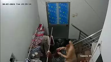 Hindi xxx mom dress change to nude caught by son