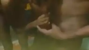 Pervert shoots his stepsister’s blowjob MMS sucking a dick