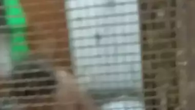 Huge boobs MILF naked in the bathroom viral MMS